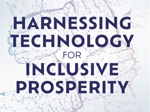 Putting technology to work for inclusive prosperity: Challenges for public policy